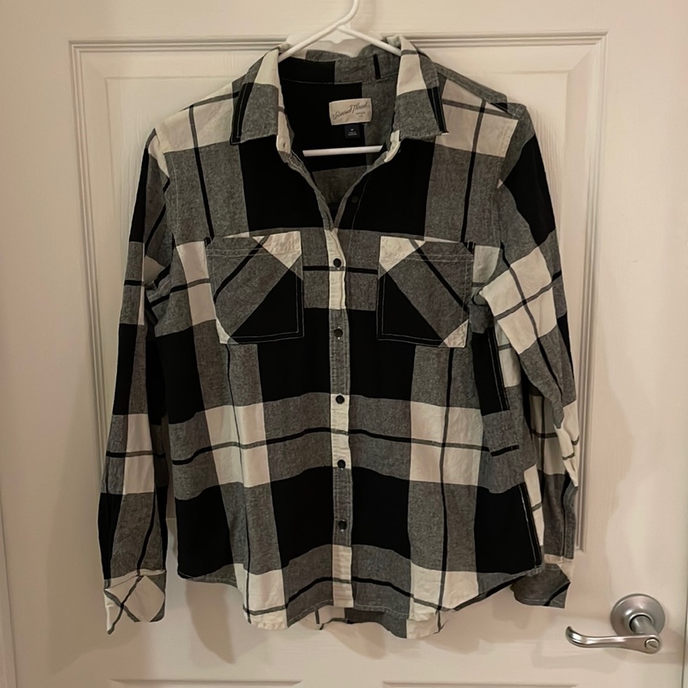 Black & White Flannel